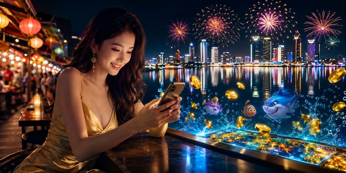Người dùng Phú Quốc trải nghiệm ứng dụng casino trực tuyến trong lễ hội biển